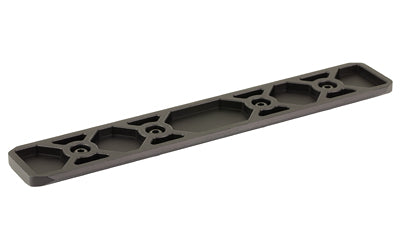 Warne, Tactical ARCA Rail, Fits M-LOK, 8" Long, Matte Anodized Finish, Black