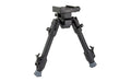 Warne, Skyline Precision Bipod, Black Finish, Fits Arca Swiss Rail, 5 Position Leg Rotation, 6.9"-9.1"