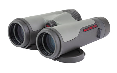 Winchester Supreme Optics, Supreme Binocular, 8X Magnification, 42mm Objective, Matte Finish, Black and Gray, Includes Lens Covers, Cleaning Cloth, Chest Harness, and Padded Case