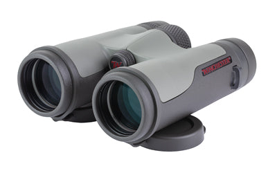 Winchester Supreme Optics, Supreme Binocular, 10X Magnification, 42mm Objective, Matte Finish, Black and Gray, Includes Lens Covers, Cleaning Cloth, Chest Harness, and Padded Case