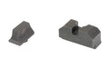 XS Sights, Minimalist Sights, Fits GLOCK 19 MOS, Optic Height, Black