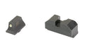 XS Sights, Minimalist Night Sights, Fits GLOCK 19 MOS, Optic Height, Black