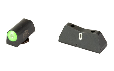 XS Sights, DXT2 Pro Big Dot Sights, Fits Glock 20/21/29/30/30S/37/41, Black Nitride Finish, Green, Tritium Front/Rear