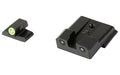XS Sights, R3D, 2.0, Tritium Night Sight, For HK P30, Standard Height, Green Front Outline, Green Tritium Front/Rear