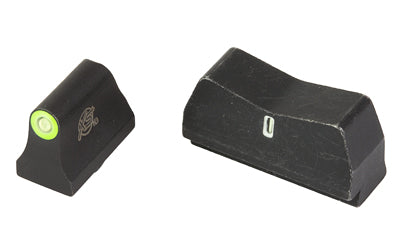 XS Sights, DXT2 Night Sight, Suppressor Height, Green Dot, Fits Glock 17/19/22/23/24/26/27/31/32/33/34/35/36, Taurus G3c/GX4/G3, Walther PDP