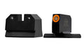 XS Sights, R3D Night Sight, Suppressor Height, Orange Dot, Fits HK VP9