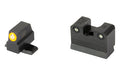 XS Sights, R3D, 2.0, Tritium Night Sight, For Sig P320/P365/P225/P226/P228/P229/SP2009/SP2340/X-Macro/X-Compact/P365XL (Will not fit X or XL series where rear sight is part of or attached to the optics plate), Suppressor Height, Orange Front Outline