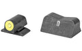 XS Sights, DXT2 Big Dot, Tritium Night Sights, Yellow Front and Black Rear, Fits S&W Bodyguard .380