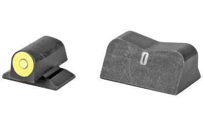 XS Sights, DXT2 Big Dot, Tritium Night Sights, Yellow Front and Black Rear, Fits S&W Bodyguard .380