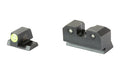 XS Sights, R3D 2.0, Tritium Night Sight, Fits S&W Equalizer, Green Front Outline, Green Tritium Front/Rear
