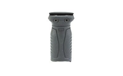 XTS, Rubberized Short Vertical Grip, Fits Picatinny Rail, Matte Finish, Black