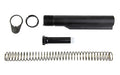 XTS, Buffer Tube Complete Assembly, Includes Buffer, Buffer Tube, Buffer Spring, Castle Nut, End Plate, Fits AR-15 Rifles, Black