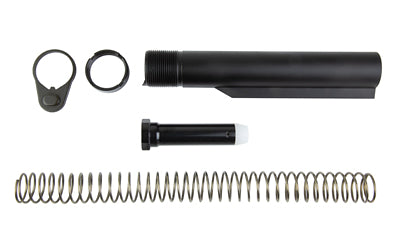 XTS, Buffer Tube Complete Assembly, Includes Buffer, Buffer Tube, Buffer Spring, Castle Nut, End Plate, Fits AR-15 Rifles, Black