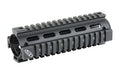 XTS, Two Piece Quad Rail, Handguard, Fits AR Rifles, Aluminum Construction, Carbine Length, Black