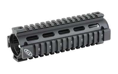 XTS, Two Piece Quad Rail, Handguard, Fits AR Rifles, Aluminum Construction, Carbine Length, Black