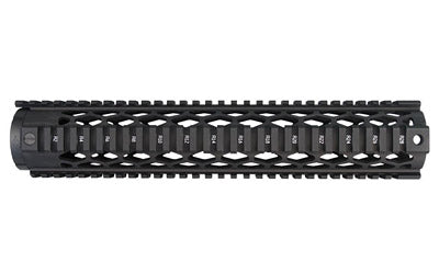Yankee Hill Machine Co, Black Diamond Series Forearm, 12.6" Rifle-Length, Fits AR-15, Black Finish